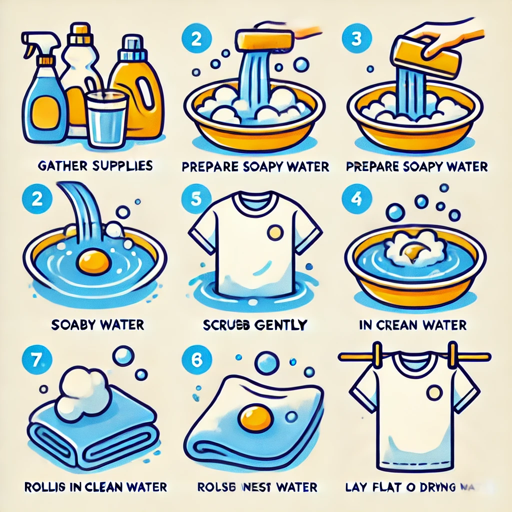 Step-by-Step Guide to Washing T-Shirts by Hand